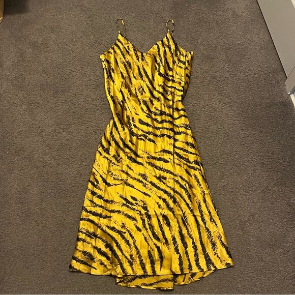 Noiri Harper Silk Dress In Tigers Eye NWT - Picture 2 of 5